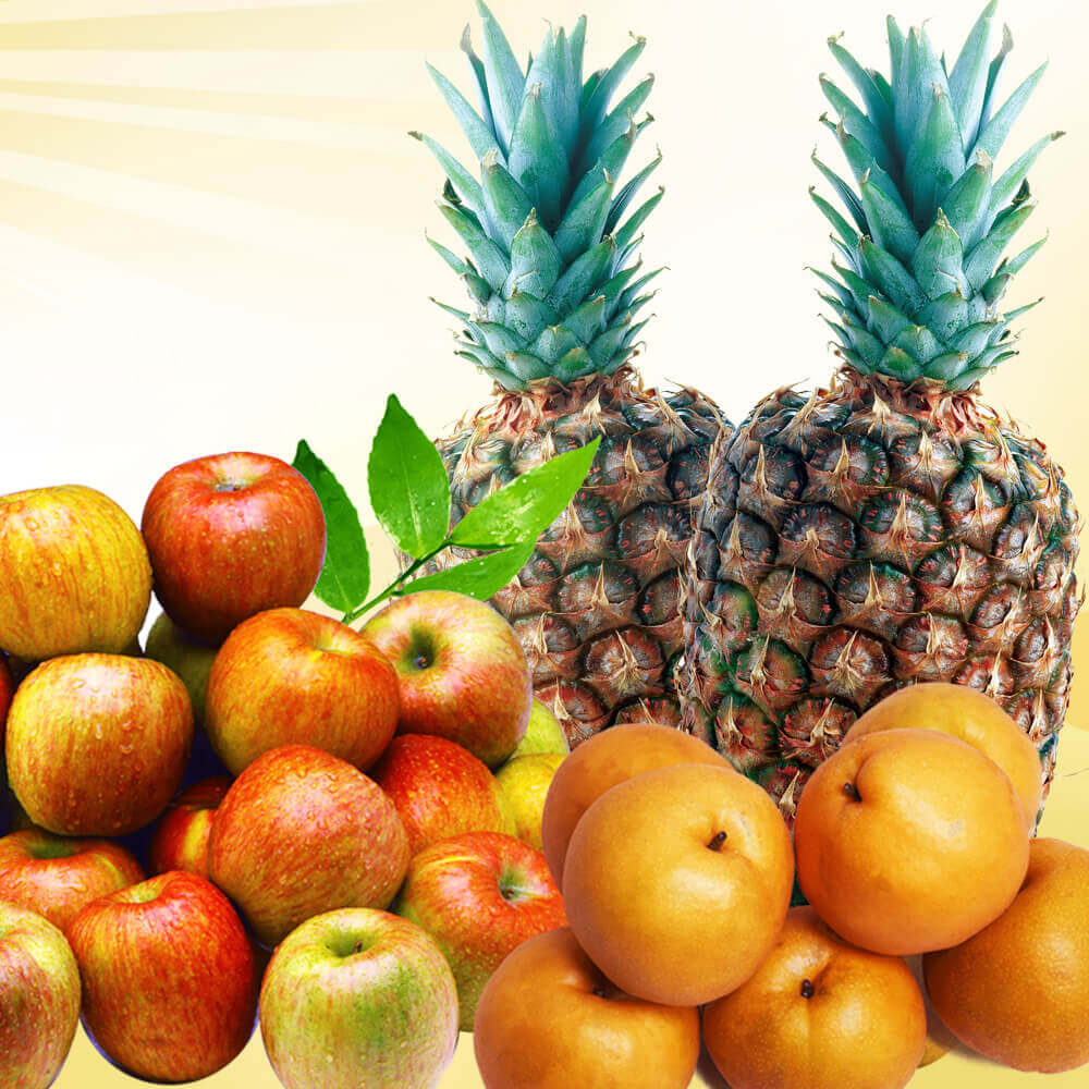 拜拜宜用五福鮮果